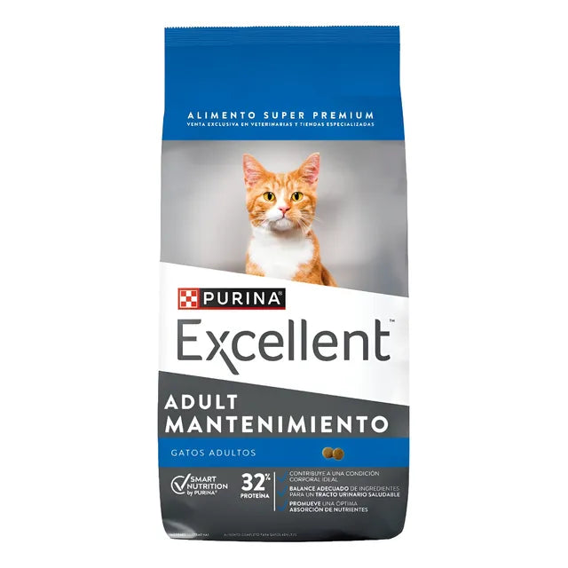 Alimento Purina Excellent Mantenimiento Para Gato Adulto Sabor Mix En Bolsa De 15 Kg