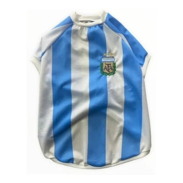 Remera Camiseta Argentina Afa Para Perros Ropa Mascotas