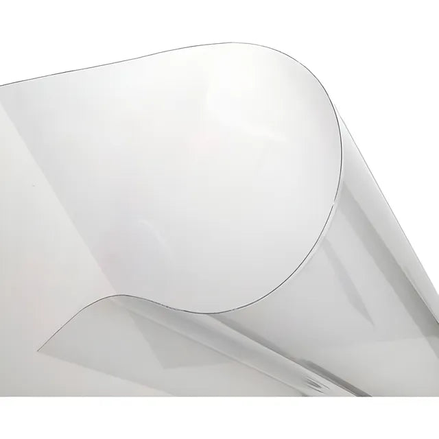 Lamina Pet 1x2m 0.5mm Transparente Lisa Ideal Mascarillas Y Protectores Faciales Viseras Flexible Resistente A Impactos Transparencia Optica Pantallas Protectoras Para Comercios E Industrial