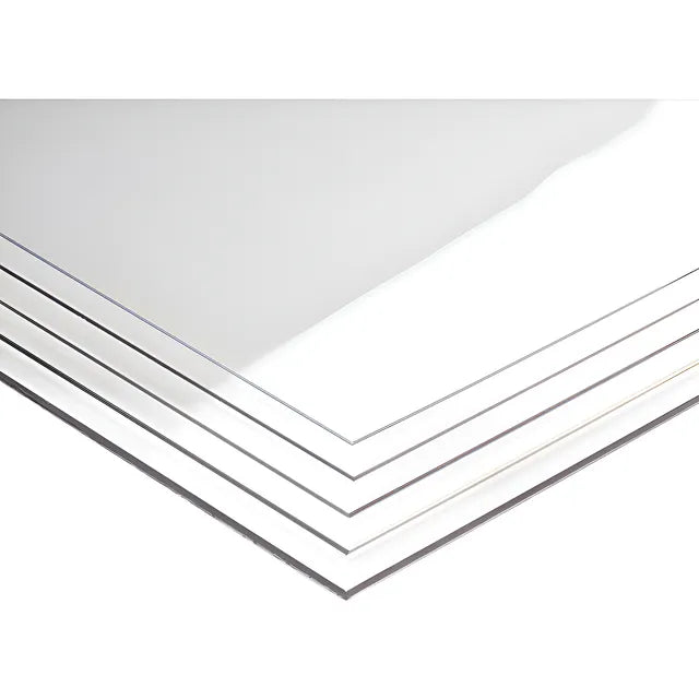 Placa Simil Acrilico Transparente 20cm X 30cm X 2mm Visor A4